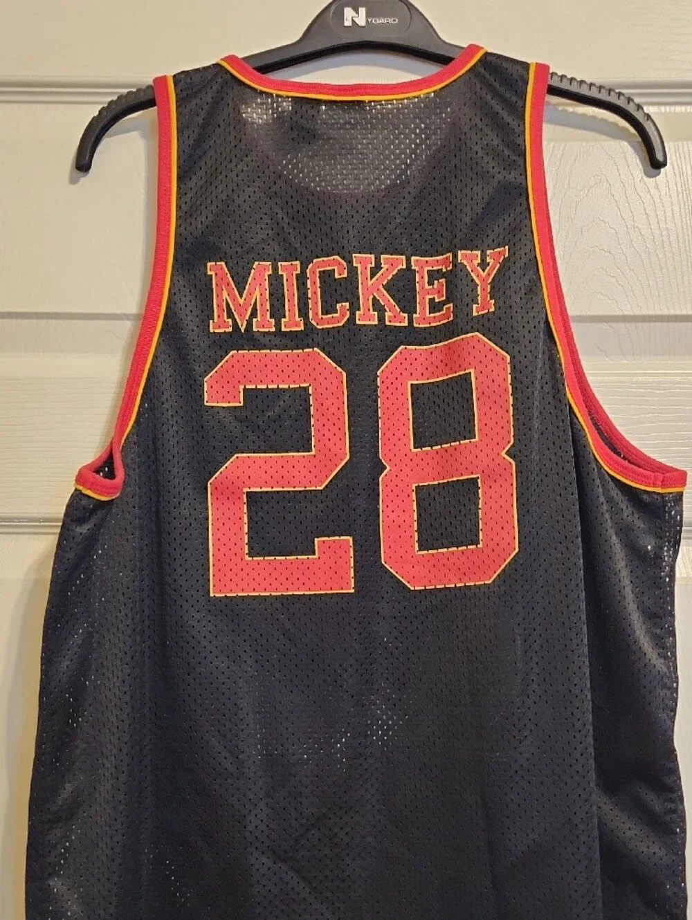 Disney Black Mesh Mickey Mouse Tank, Like New, Large - Picture 4 of 8